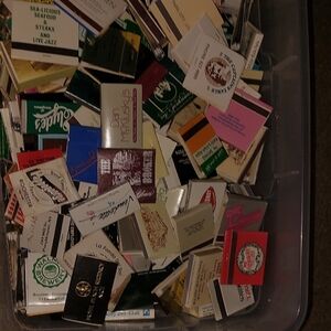 50 Random Vintage Matchbooks From Large Collection